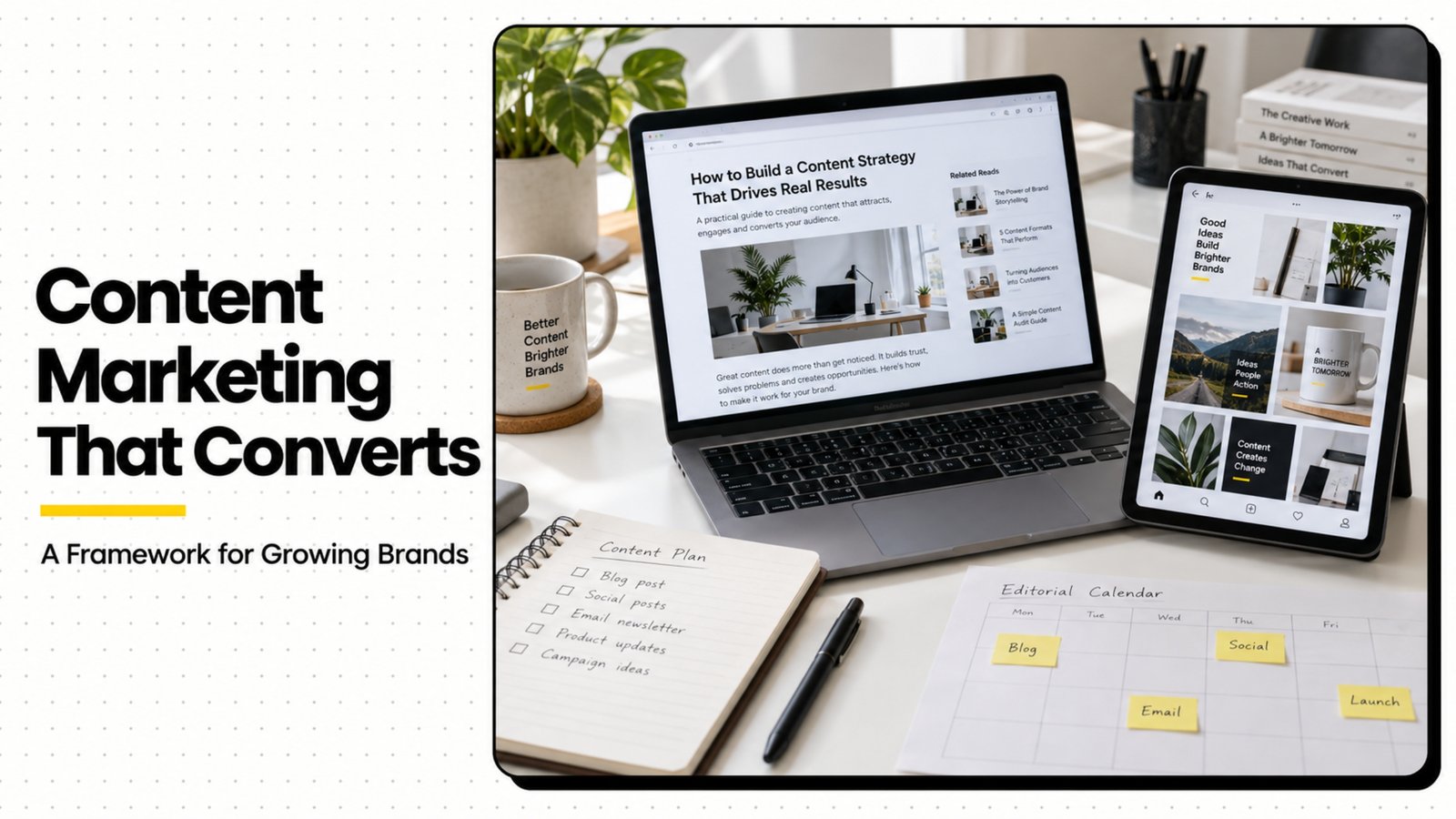 Content Marketing That Converts: A Framework for Small and Mid-Size Brands