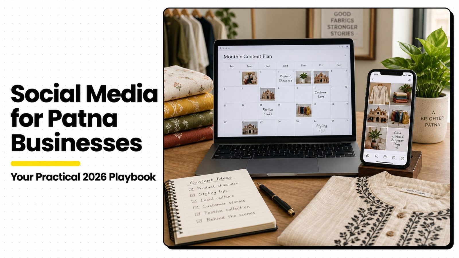 Social Media Marketing for Small Businesses in Patna: A Practical 2026 Playbook